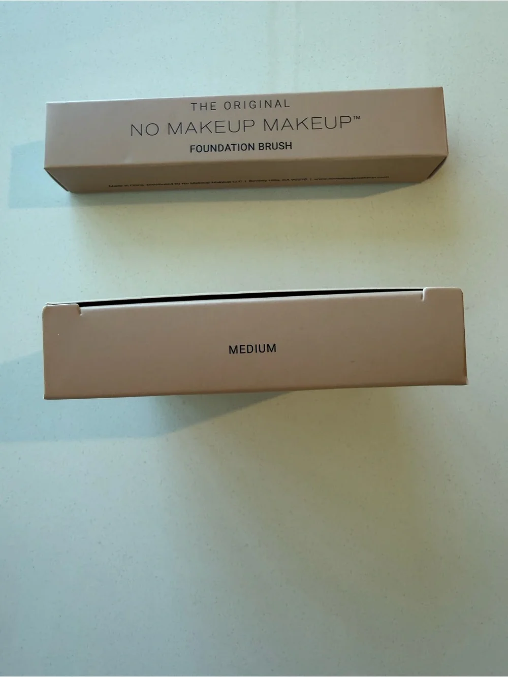 No Makeup Makeup foundation & brush set - Medium